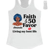 Personalized Faith and 50th Farvor Living My Best Life Shirt, Birthday Women Shirt, Since 1974 Shirt, Birthday Shirt