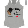Personalized Fiffty And Fabulous Shirt, Birthday Women Shirt, Since 1974 Shirt, Birthday Shirt, Custom Age Women Shirt