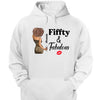 Personalized Fiffty And Fabulous Shirt, Birthday Women Shirt, Since 1974 Shirt, Birthday Shirt, Custom Age Women Shirt