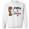 Personalized Fiffty And Fabulous Shirt, Birthday Women Shirt, Since 1974 Shirt, Birthday Shirt, Custom Age Women Shirt