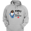 Personalized Fiffty And Fabulous Shirt, Birthday Women Shirt, Since 1974 Shirt, Birthday Shirt, Custom Age Women Shirt