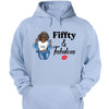 Personalized Fiffty And Fabulous Shirt, Birthday Women Shirt, Since 1974 Shirt, Birthday Shirt, Custom Age Women Shirt