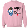 Personalized Fiffty And Fabulous Shirt, Birthday Women Shirt, Since 1974 Shirt, Birthday Shirt, Custom Age Women Shirt