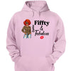 Personalized Fiffty And Fabulous Shirt, Birthday Women Shirt, Since 1974 Shirt, Birthday Shirt, Custom Age Women Shirt
