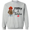 Personalized Fiffty And Fabulous Shirt, Birthday Women Shirt, Since 1974 Shirt, Birthday Shirt, Custom Age Women Shirt