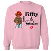 Personalized Fiffty And Fabulous Shirt, Birthday Women Shirt, Since 1974 Shirt, Birthday Shirt, Custom Age Women Shirt