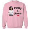 Personalized Photo Fiffty And Fabulous Shirt, Birthday Women Shirt, Since 1974 Shirt, Birthday Shirt, Custom Age Women Shirt