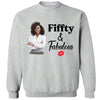 Personalized Photo Fiffty And Fabulous Shirt, Birthday Women Shirt, Since 1974 Shirt, Birthday Shirt, Custom Age Women Shirt
