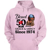 50th Birthday Shirts For Women, Blessed Birthday Tee Shirt, Custom Birthday Tee, Blessed By God, 1972 Birthday Shirt, Birthday Party Tee