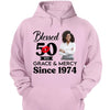 Blessed Grace and Mercy Since 1974 Shirt, Stepping into 50 like a boss, 50th birthday shirt ideas, 50th birthday shirts, 50th birthday shirt ideas for her