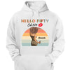 Customized Hello Fitty Shirt, Custom Birthday Shirt, Stepping into 50 Like a Boss, 50th birthday shirt Ideas, 50th Birthday Shirts, 50th Birthday Shirt Ideas For Her