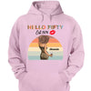 Customized Hello Fitty Shirt, Custom Birthday Shirt, Stepping into 50 Like a Boss, 50th birthday shirt Ideas, 50th Birthday Shirts, 50th Birthday Shirt Ideas For Her