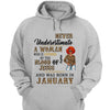 Never Underestimate A Woman Who Is Covered By The Blood Of Jesus And Was Born In Shirt, Birthday Month Shirt, Custom Month of Women Birthday Shirt, 50th birthday shirt
