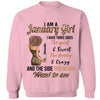Personalized Birthday Women Shirt, I Have Three Sides The Quite and Sweet The Funny and Crazy And The Side You Never Want To See Shirt, Custom Birthday Month Shirt, Custom Birthday Shirt