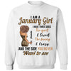 Personalized Birthday Women Shirt, I Have Three Sides The Quite and Sweet The Funny and Crazy And The Side You Never Want To See Shirt, Custom Birthday Month Shirt, Custom Birthday Shirt