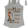 Personalized Birthday Women Shirt, I Have Three Sides The Quite and Sweet The Funny and Crazy And The Side You Never Want To See Shirt, Custom Birthday Month Shirt, Custom Birthday Shirt