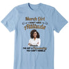 Custom Photo I Don't Have Attitude I've Got A Personality You Can't Handle Shirt, Birthday Month Shirt, Custom Name and Age Birthday Shirt, Custom Birthday Women Shirt