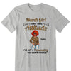Custom Photo I Don't Have Attitude I've Got A Personality You Can't Handle Shirt, Birthday Month Shirt, Custom Name and Age Birthday Shirt, Custom Birthday Women Shirt