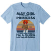 Custom Name and Age Birthday Shirt, Custom Birthday Women Shirt, I'm Not A Princess I Don't Need Saying I'm A Queen I Got This Shit Handled Shirt, Custom Photo Shirt
