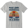 Custom Name and Age Birthday Shirt, Custom Birthday Women Shirt, I'm Not A Princess I Don't Need Saying I'm A Queen I Got This Shit Handled Shirt, Custom Photo Shirt