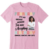 Personalized Custom Birthday Month Shirt, Name and Age Birthday Shirt, Custom Birthday Women Shirt, It's My Birthday Month I'm Now Accepting Birthday Dinners, Luches and Gifts Shirt