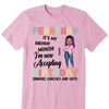 Personalized Custom Birthday Month Shirt, Custom Birthday Women Shirt, It's My Birthday Month I'm Now Accepting Birthday Dinners, Luches and Gifts Shirt