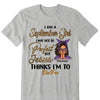 Personalized Custom Birthday Month Shirt, Name and Age Birthday Shirt, Custom Birthday Women Shirt, I May Not Be Perferct But Jesus Thinks I'm To Die For Shirt