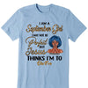 Personalized Custom Birthday Month Shirt, Name and Age Birthday Shirt, Custom Birthday Women Shirt, I May Not Be Perferct But Jesus Thinks I'm To Die For Shirt