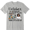 Personalized Birthday Month Shirt, Name and Age Birthday Shirt, Custom Birthday Women Shirt, I May Not Be Perfect But Jesus Think I'm To Die For Shirt