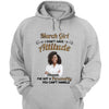 Custom Photo I Don't Have Attitude I've Got A Personality You Can't Handle Shirt, Birthday Month Shirt, Custom Name and Age Birthday Shirt, Custom Birthday Women Shirt