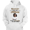 Custom Photo I Don't Have Attitude I've Got A Personality You Can't Handle Shirt, Birthday Month Shirt, Custom Name and Age Birthday Shirt, Custom Birthday Women Shirt
