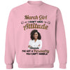 Custom Photo I Don't Have Attitude I've Got A Personality You Can't Handle Shirt, Birthday Month Shirt, Custom Name and Age Birthday Shirt, Custom Birthday Women Shirt
