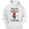 Custom Photo I Don't Have Attitude I've Got A Personality You Can't Handle Shirt, Birthday Month Shirt, Custom Name and Age Birthday Shirt, Custom Birthday Women Shirt