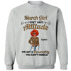 Custom Photo I Don't Have Attitude I've Got A Personality You Can't Handle Shirt, Birthday Month Shirt, Custom Name and Age Birthday Shirt, Custom Birthday Women Shirt
