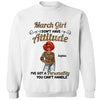 Custom Photo I Don't Have Attitude I've Got A Personality You Can't Handle Shirt, Birthday Month Shirt, Custom Name and Age Birthday Shirt, Custom Birthday Women Shirt