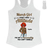 Custom Photo I Don't Have Attitude I've Got A Personality You Can't Handle Shirt, Birthday Month Shirt, Custom Name and Age Birthday Shirt, Custom Birthday Women Shirt
