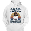 Custom Name and Age Birthday Shirt, Custom Birthday Women Shirt, I'm Not A Princess I Don't Need Saying I'm A Queen I Got This Shit Handled Shirt, Custom Photo Shirt