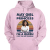 Custom Name and Age Birthday Shirt, Custom Birthday Women Shirt, I'm Not A Princess I Don't Need Saying I'm A Queen I Got This Shit Handled Shirt, Custom Photo Shirt