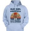 Custom Name and Age Birthday Shirt, Custom Birthday Women Shirt, I'm Not A Princess I Don't Need Saying I'm A Queen I Got This Shit Handled Shirt, Custom Photo Shirt