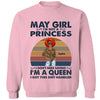Custom Name and Age Birthday Shirt, Custom Birthday Women Shirt, I'm Not A Princess I Don't Need Saying I'm A Queen I Got This Shit Handled Shirt, Custom Photo Shirt