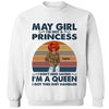 Custom Name and Age Birthday Shirt, Custom Birthday Women Shirt, I'm Not A Princess I Don't Need Saying I'm A Queen I Got This Shit Handled Shirt, Custom Photo Shirt