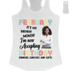 Personalized Custom Birthday Month Shirt, Name and Age Birthday Shirt, Custom Birthday Women Shirt, It's My Birthday Month I'm Now Accepting Birthday Dinners, Luches and Gifts Shirt