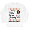 Personalized Custom Birthday Month Shirt, Name and Age Birthday Shirt, Custom Birthday Women Shirt, It's My Birthday Month I'm Now Accepting Birthday Dinners, Luches and Gifts Shirt