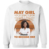 Personalized Custom Birthday Month Shirt, Name and Age Birthday Shirt, Custom Birthday Women Shirt, I Love The Woman I've Become Because I Fought To Become Her Shirt