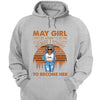 Personalized Custom Birthday Month Shirt, Name and Age Birthday Shirt, Custom Birthday Women Shirt, I Love The Woman I've Become Because I Fought To Become Her Shirt