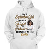 Personalized Custom Birthday Month Shirt, Name and Age Birthday Shirt, Custom Birthday Women Shirt, I May Not Be Perferct But Jesus Thinks I'm To Die For Shirt