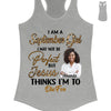 Personalized Custom Birthday Month Shirt, Name and Age Birthday Shirt, Custom Birthday Women Shirt, I May Not Be Perferct But Jesus Thinks I'm To Die For Shirt