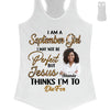 Personalized Custom Birthday Month Shirt, Name and Age Birthday Shirt, Custom Birthday Women Shirt, I May Not Be Perferct But Jesus Thinks I'm To Die For Shirt