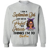 Personalized Custom Birthday Month Shirt, Name and Age Birthday Shirt, Custom Birthday Women Shirt, I May Not Be Perferct But Jesus Thinks I'm To Die For Shirt