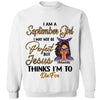 Personalized Custom Birthday Month Shirt, Name and Age Birthday Shirt, Custom Birthday Women Shirt, I May Not Be Perferct But Jesus Thinks I'm To Die For Shirt